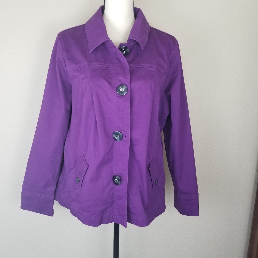 NWOT Motto Button Up Jacket